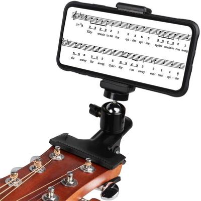 Telefonhalter Musikinstrument Kunststoff Universal Halterung Clip für Kalimba Gitarre