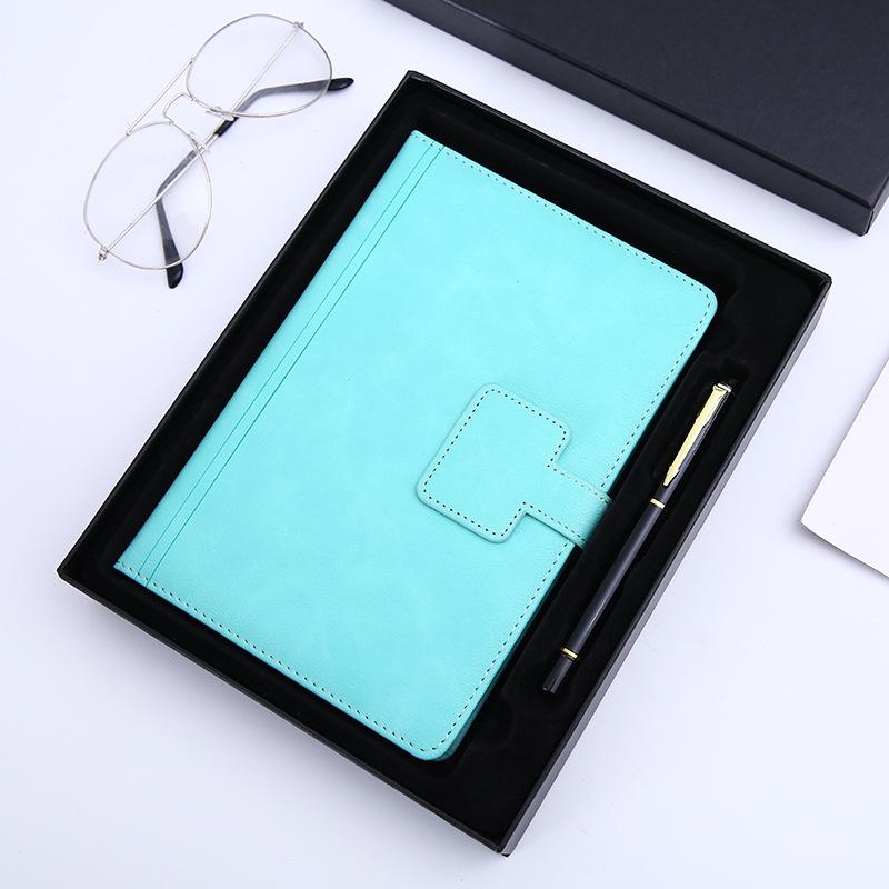 A5 Colorful Snap Button Notebook - Student & Office Notepad with Logo Customization