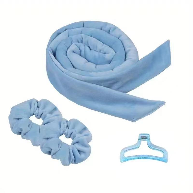 Diadema rizadora sin calor Rizadores de pelo sin calor Cinta Rizadora Perezosa Rodillos de pelo de seda Rizos para dormir Diadema suave Herramientas de peinado