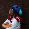 Adult Halloween Crochet Octopus Headgear - Funny Wool Yarn Hat