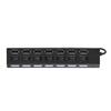 480 Mbit/s 7-Port USB-Hub Konfliktfrei Plug & Play 7-Port USB 2.0 Hub für Maus Drucker Scanner
