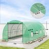 6 x 3 x 2m Walk-in Outdoor Garden Greenhouse Polytunnel with Door and Windows