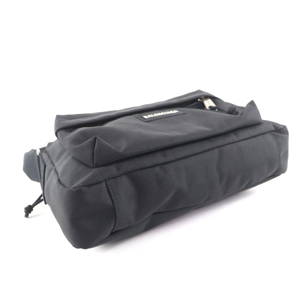 Excellent BALENCIAGA Shoulder Bag Black Nylon Women 787574 Used