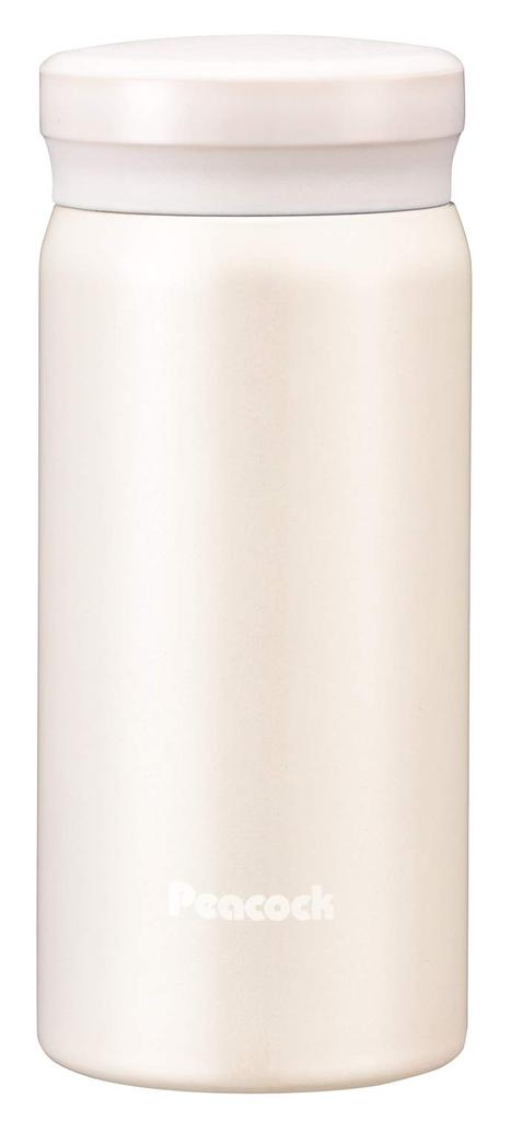 Bestco Stainless Steel Mug Bottle, Whipped White, 200ml, Lightweight and Compact, AMA-20