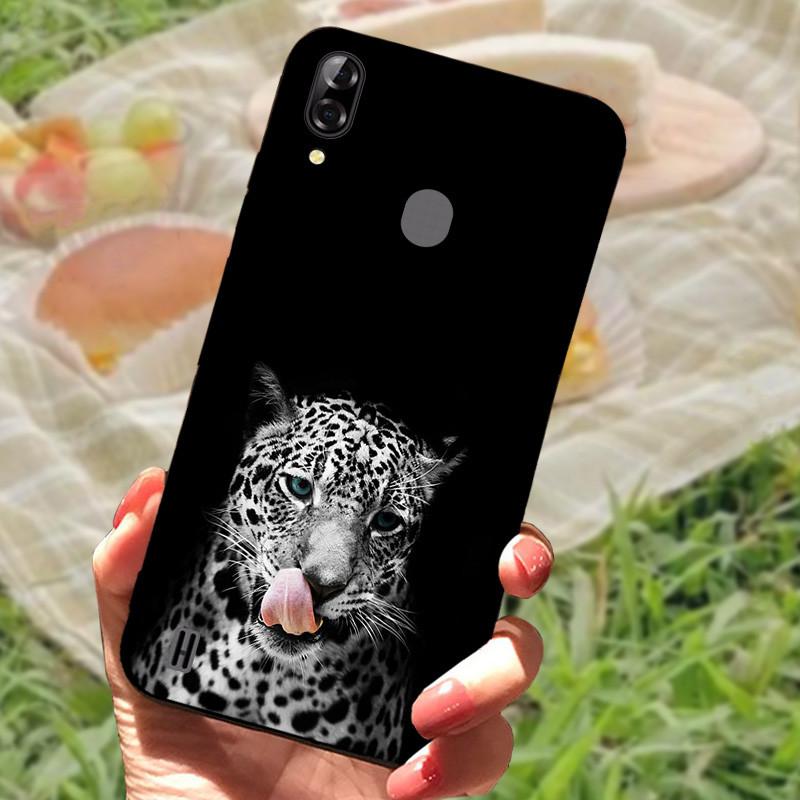 Case For Blackview A60 Cover Silicone Marble Cat Lion TPU Black Soft Covers for Blackview A60 A 60 Bags
