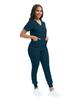 Unisex Multicolored Scrub Set for Nurses - Women's and Men's Medical Workwear