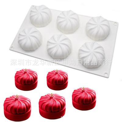 Halloween 6 Anche Lanterna Zucca Mousse Stampo Fai da Te Stampo in Silicone