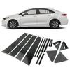 16 Pcs/set Car Polished Pillar Posts Window Trim Cover Styling Sticker For Toyota Corolla 4-Door Sedan 2019-2026