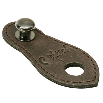STRAPS Guitar Strap STRAP LINK ENDPIN JACK Brown RightOn!