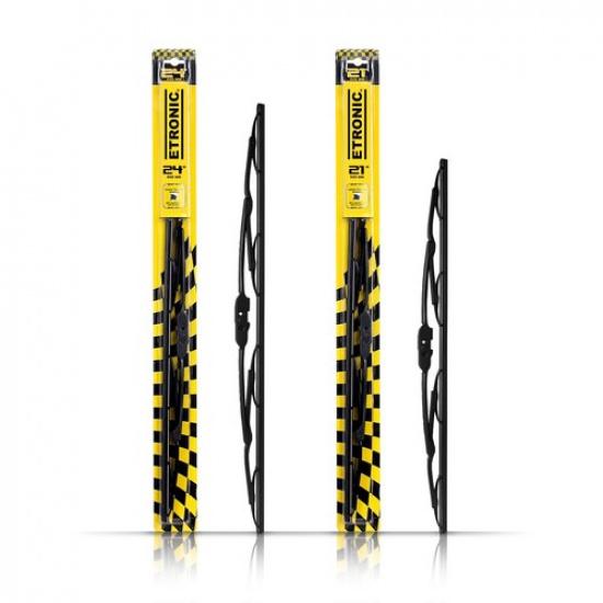 All Season Wiper Blades size 24 & 21 Windshield Front Right & Left - SET OF 2