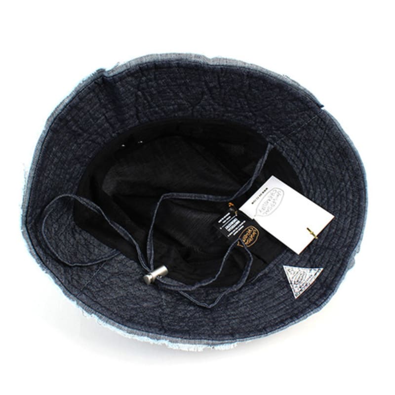 Universal chemistry String Vintage Edge Denim Bucket Hat