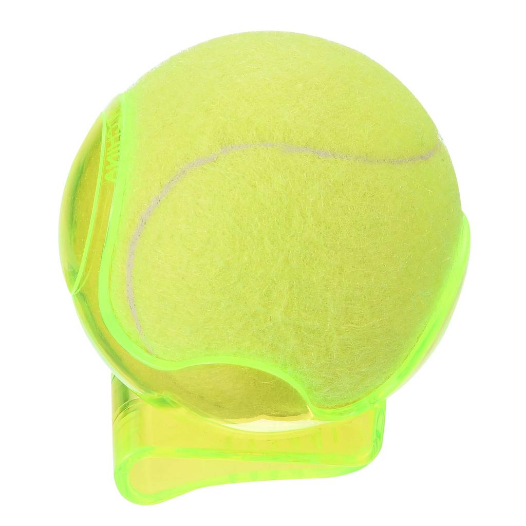 PATIKIL Tennis Ball Holder Waist Clip Set of 3 Tennis Ball Clip A BS Waistband Clip Holder for Sports Equipment Tennis Training Fluorescent Yellow