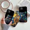 NH14 Cartoon Art Eule Handyhülle für OPPO A40 A60 A80 A15 A16 A16K A12 A17 A17K A54 A54S A53 A53S A55 A56 A57 A98 F23