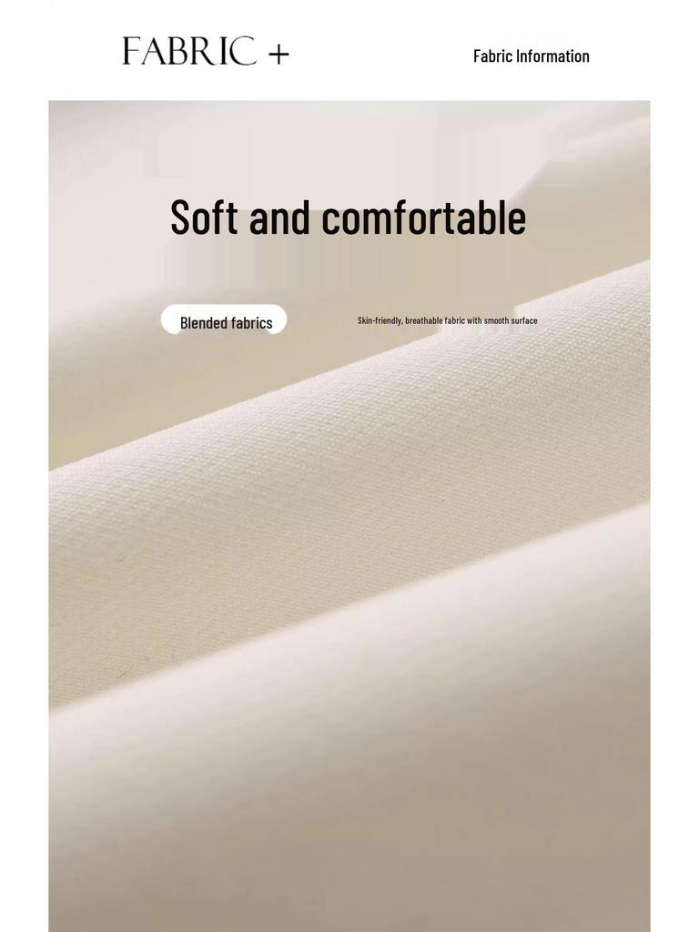 Pure Color Sleeveless A-Line Dress - High-End, Slim Waist, Round Neck Vest Style