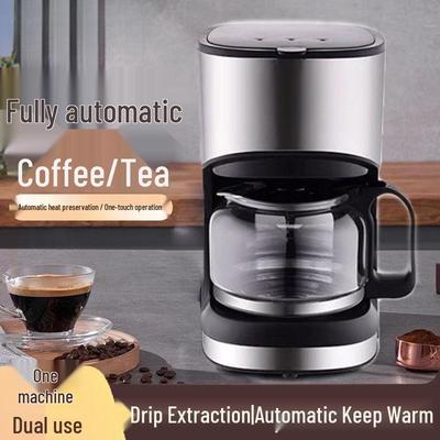Compact Automatic Drip Coffee Maker with Keep Warm Function for Home and Office Use