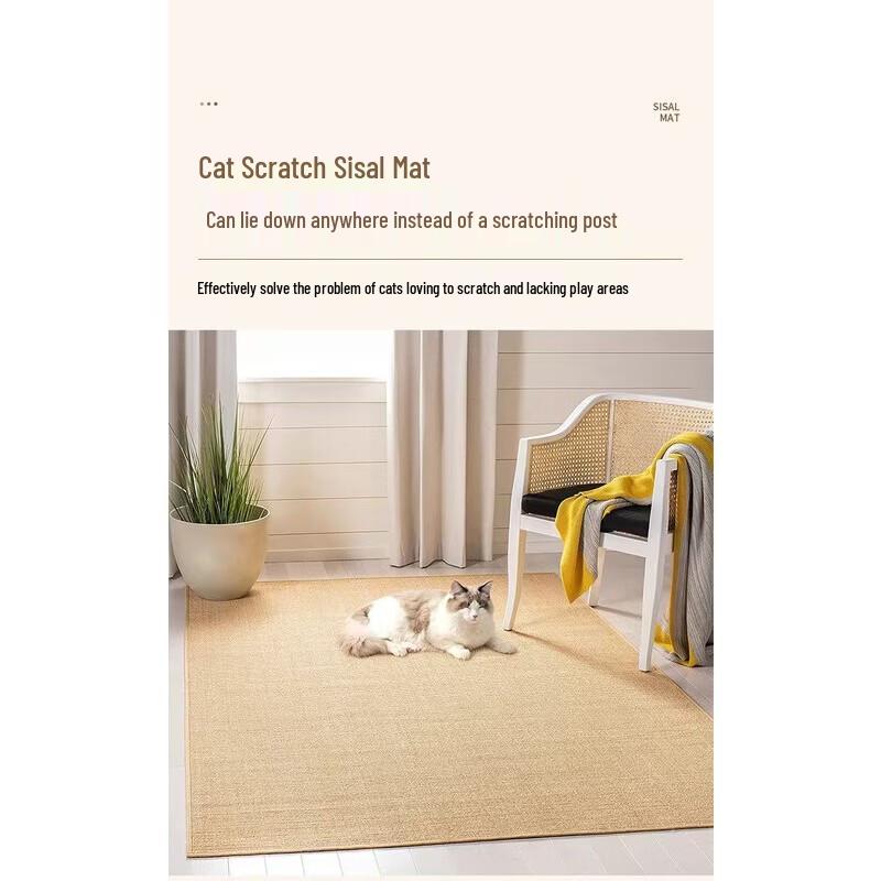 Vertical Sisal Cat Scratching Mat