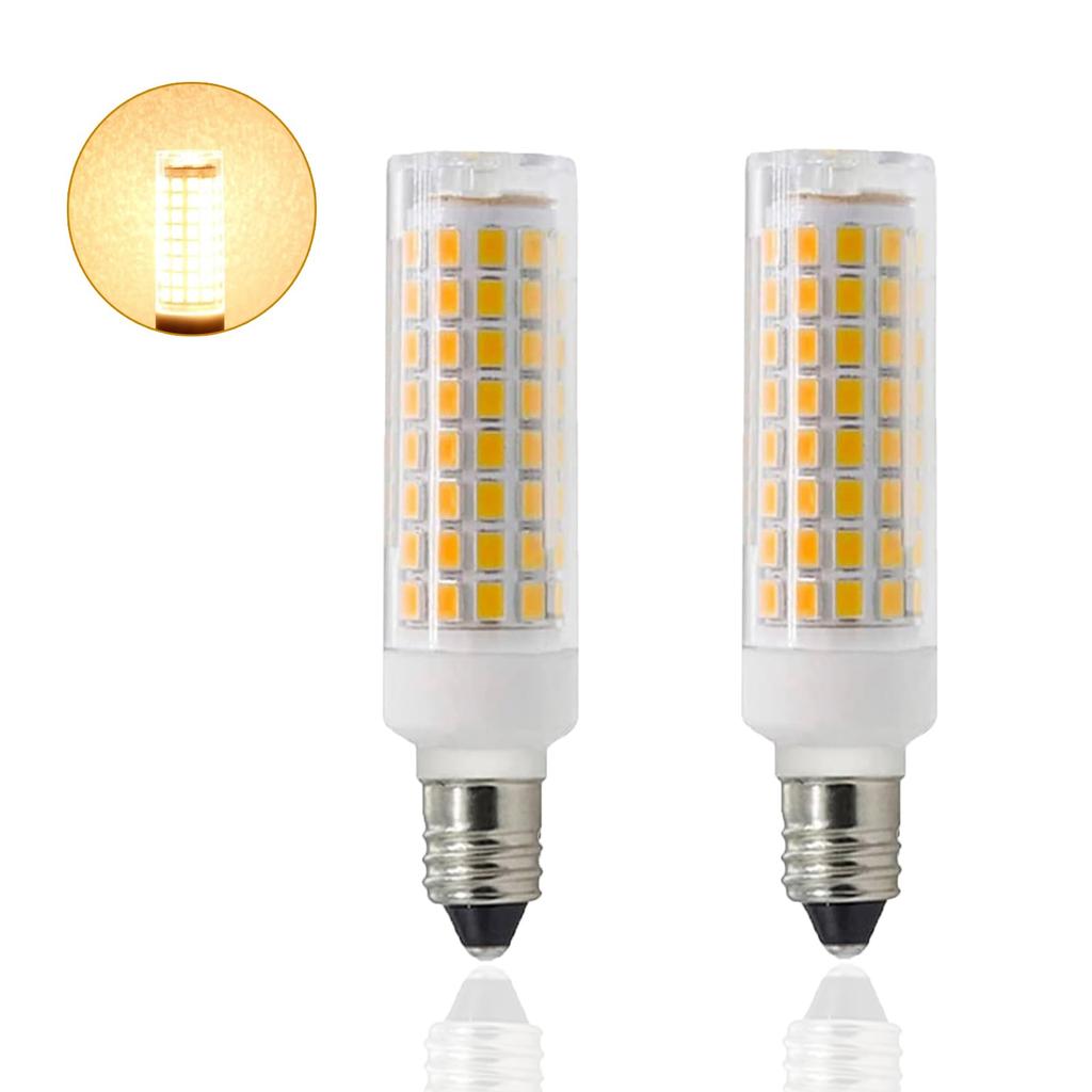 SZHZS 7W E11 LED Bulb, Dimmable, Equivalent To 75W, E11 Base, 700LM, 11mm Diameter, AC 100V, Energy Saving, High Brightness, PSE Certified (2, Warm