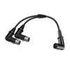 Y Shaped XLRSplitter Cable 3Pin Male To 2XLR Female Connectors 50cm/19.68inch for Studio and Live Sound Equipment
