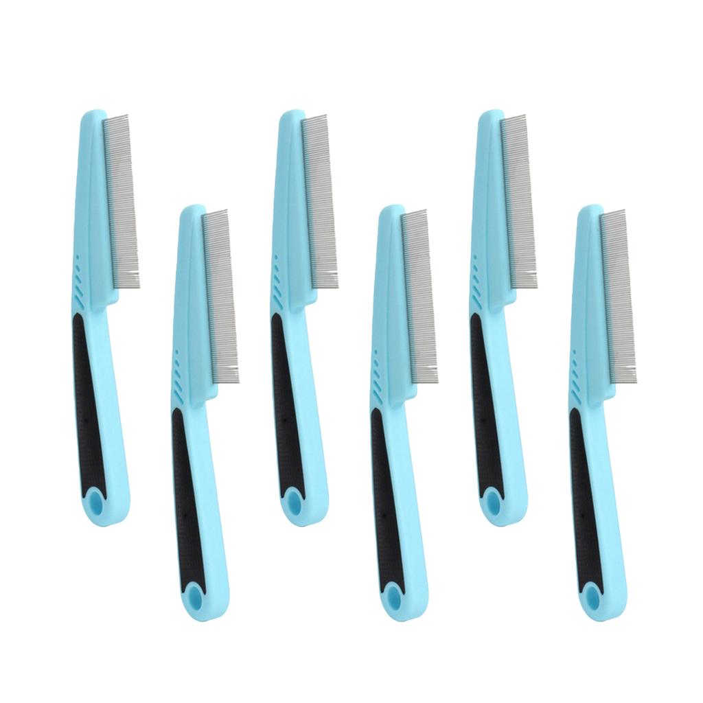 Dog Grooming Brush For Loose Hair Removal Gentle Massaging Comb Reduces Shedding ABS Plastic Durable Design