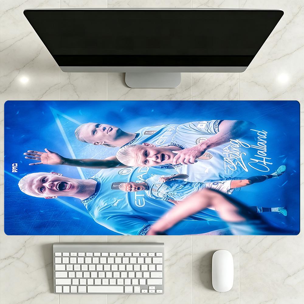 Haaland Gaming Mouse Pad Gaming Laptop Mouse Pad HD Print Desk Pad Non-Slip Rubber Bottom Perfect for Office Laptop Gaming Setup