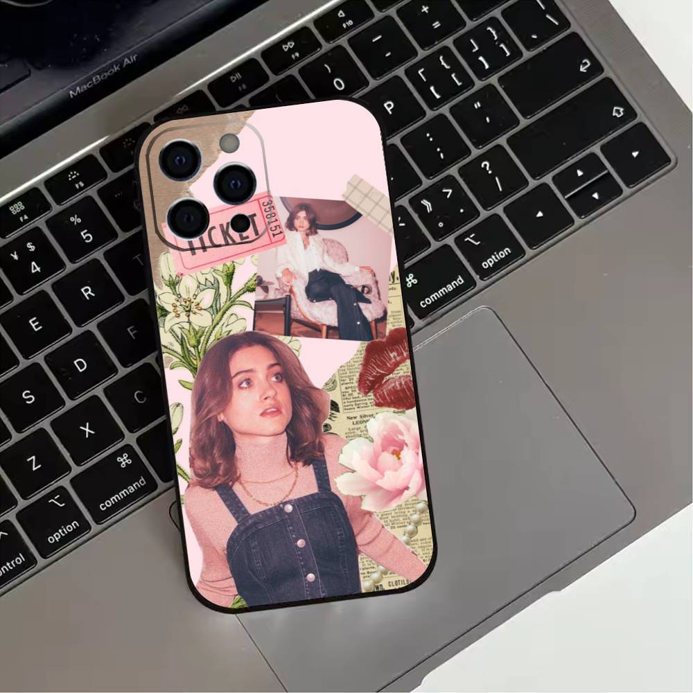 Actress Natalia Dyer  Phone Case For iPhone 17,16,15,14,13,12,11 Plus,Pro Max,XS,Soft Silicone Black Cover