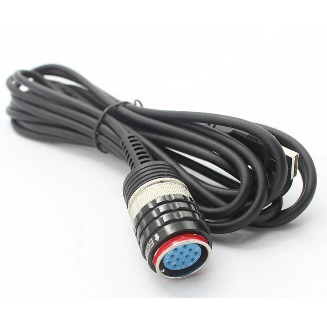 USB Cable For Vocom 88890300 Interface Vocom Truck Diagnostic Tool nero