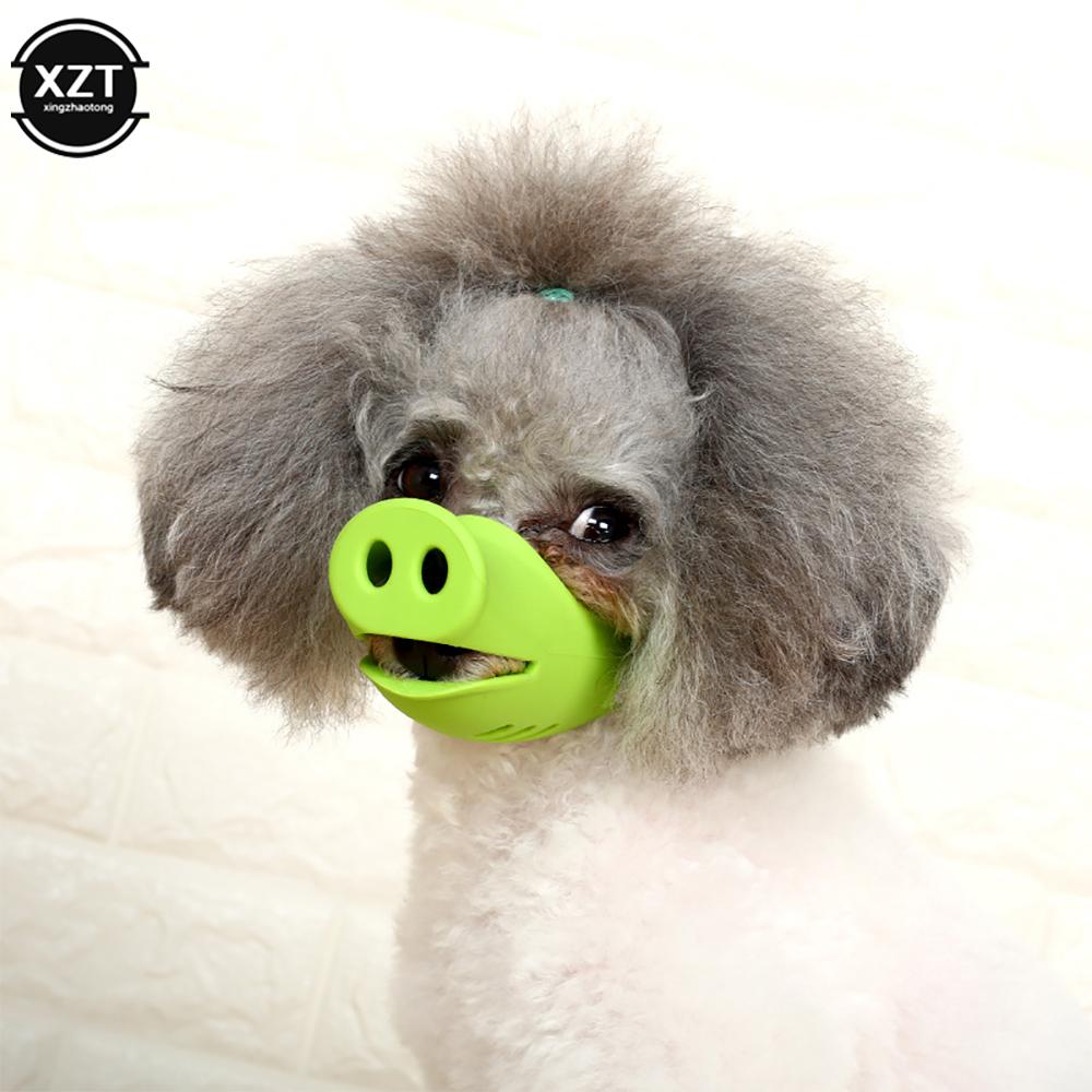 Pet Dog Muzzle Breathable Basket Muzzles Large Dogs Stop Biting Barking Chewing Anti Bite Duck Mouth Puppy Covers Pet Supplies