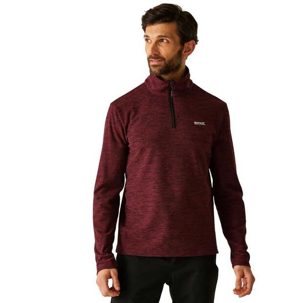 Regatta Fleece Jacket with Half-zip Thompson Marl