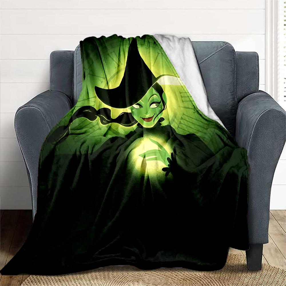 1pc Wicked Outdoor Blanket Lightweight Flannel, Soft & Warm, All-Season Use for Sofa, Outdoor, Camping, Living Room, Office127