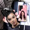 Hailee Steinfeld Glass Mobile Phone Case for Samsung Galaxy S26 S25 S24 S23 S22 S21 S20 Note20 Plus FE Ultra Colorful Cover