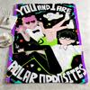 anime YYou and I Are Polar Oppositess Throw Warm Soft Flannel Blanket Multiuse for Sofa Bed Camping Travel Nap
