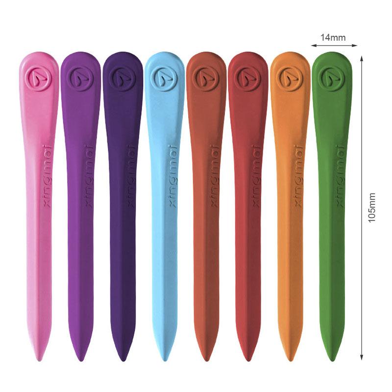 Non-Toxic 12/24 Colors Triangular Crayons Safe Colouring Pencil For Students Kids Children Stationery Drawing Toy Colouring Game