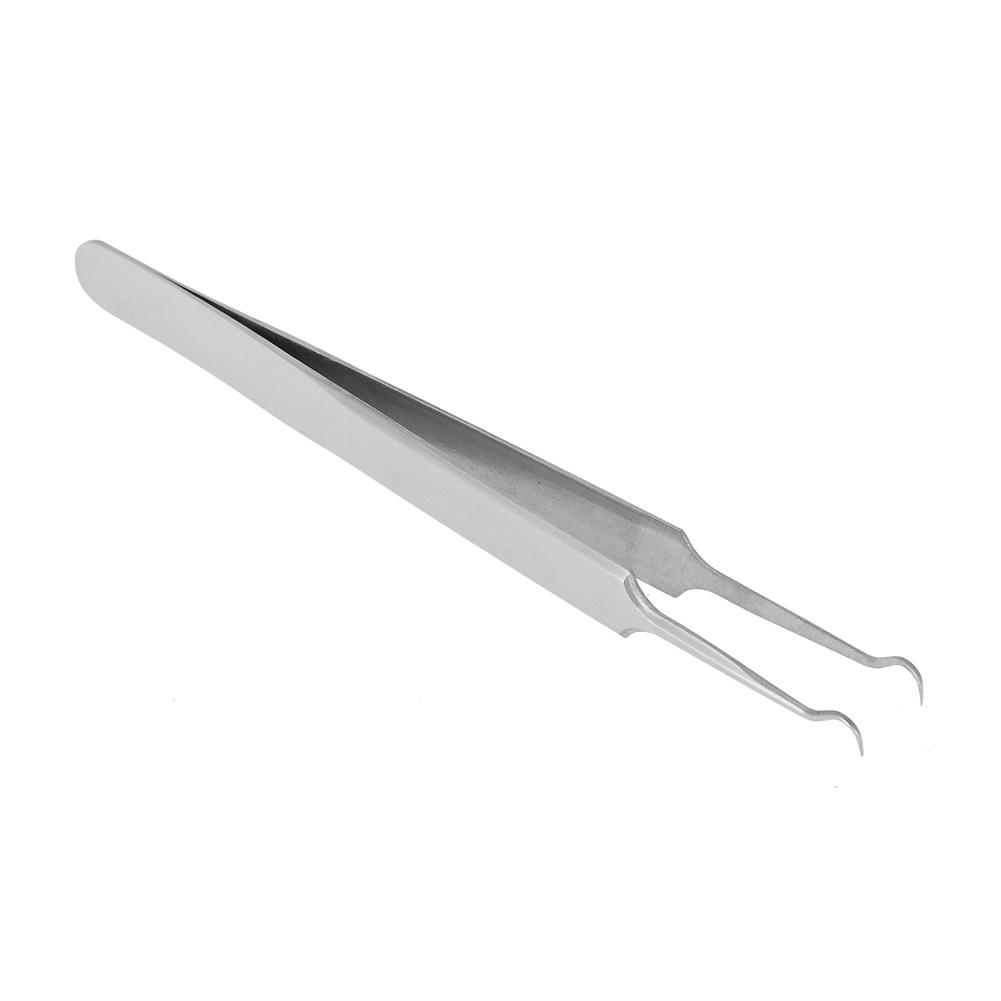 Curved Stainless Steel Blackhead Blemish Fat Granule Pimple Removal Extractor Face Care Tool