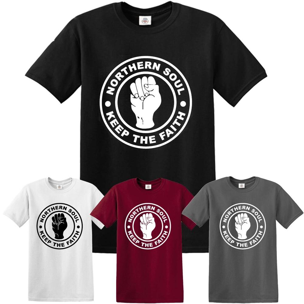 Northern Soul T Shirt Keep The Faith Dance Motown Mod Roller Music Mens Womens Unisex T-Shirt XXXXL