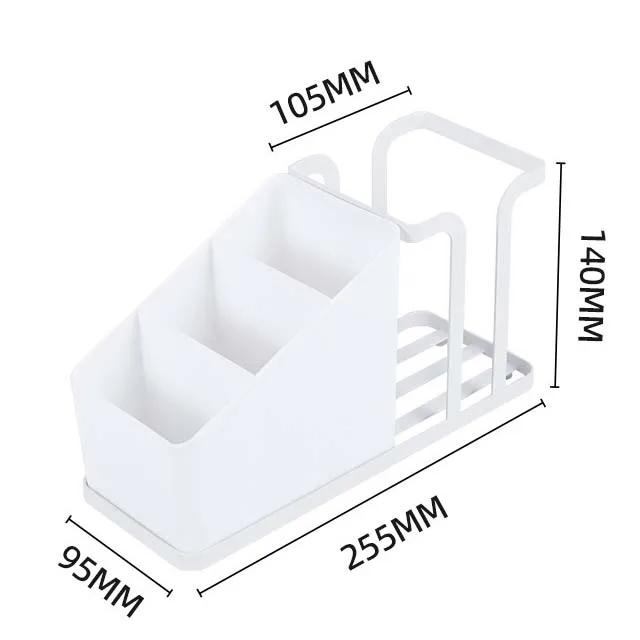 Coffee Organizer Tea Bags Storage Rack Desktop Disposable Cup Holder Water Tea Cup Dispenser Rack for Home Kitchen Office