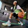 Li Ning Jie Ao Basketball Shoes Men's Mid top Ecru ABFT035-2