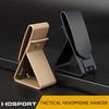 Molle Quick Release Clip Portable Headphone Hanger Nylon Waterproof Mobile Phone Bracket Protector for Outdoor Accessories