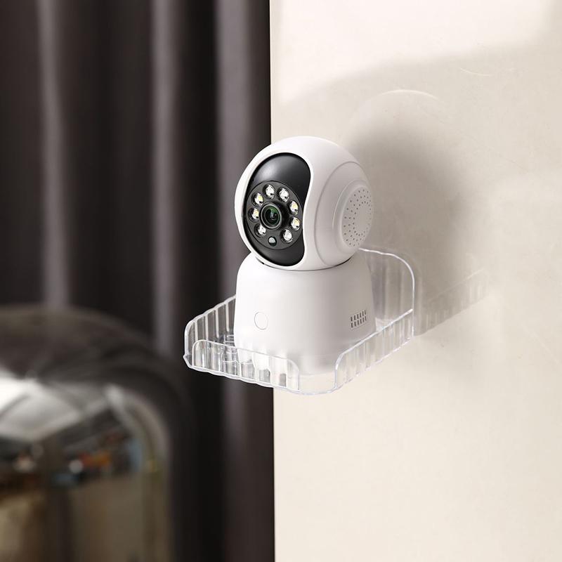 Punch-Free Security Surveillance Camera Stand New Traceless Wall-Mounted Bracket Home Self-Adhesive Drill-Free Fixer 1Pcs