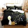 Fashion 3D Anime Bed Sheet Set Mushishi Bedding Set Single Twin Full Queen King Size Bed Set Adult Kid Bedroom Duvet Cover Sets