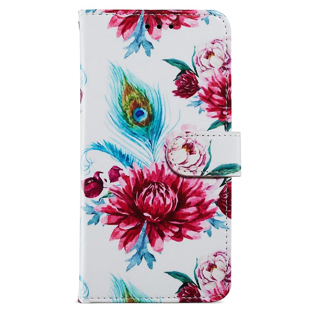 Leather Flip Phone Case For Samsung Galaxy A55 A35 M53 M52 M33 M32 M23 Note 20 Ultra 10 Plus Shockproof Wallet Card Holder Cover