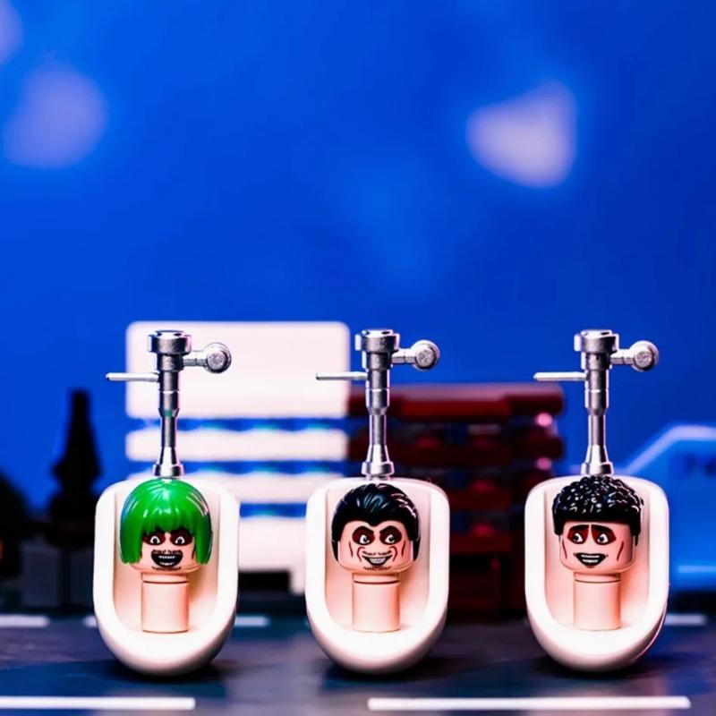 

Большой Размер Новый Скибиди Туалет Коробка Конструктор Большой Титан Камерамэн Спикермэн Мини Экшн Фигурка Игрушки