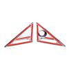 For Benz Smart 451 Fortwo 2009-2015 ABS Car Rearview Mirror Triangle Trim Panel A-pillar Antenna Decorative Sticker Accessories