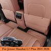 For Jetour Shanhai L7 Plus 2026 2026 Car Rear Anti-kick Pad Special Seat Back Protection Cover Leather Auto Interior Accessories