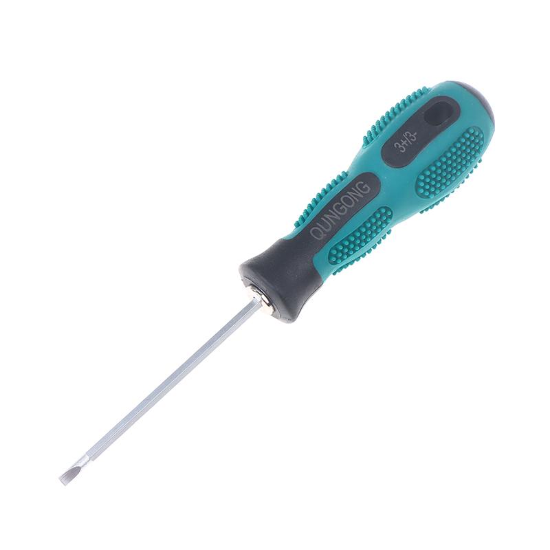 Dubbelgebruik Sleufkop Platte Kruiskop Schroevendraaier Magnetische Punt Anti-Slip Handvat Schroevendraaier Installatie Demontage Reparatie Handgereedschap