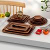 Walnut Wood Snack Dish
