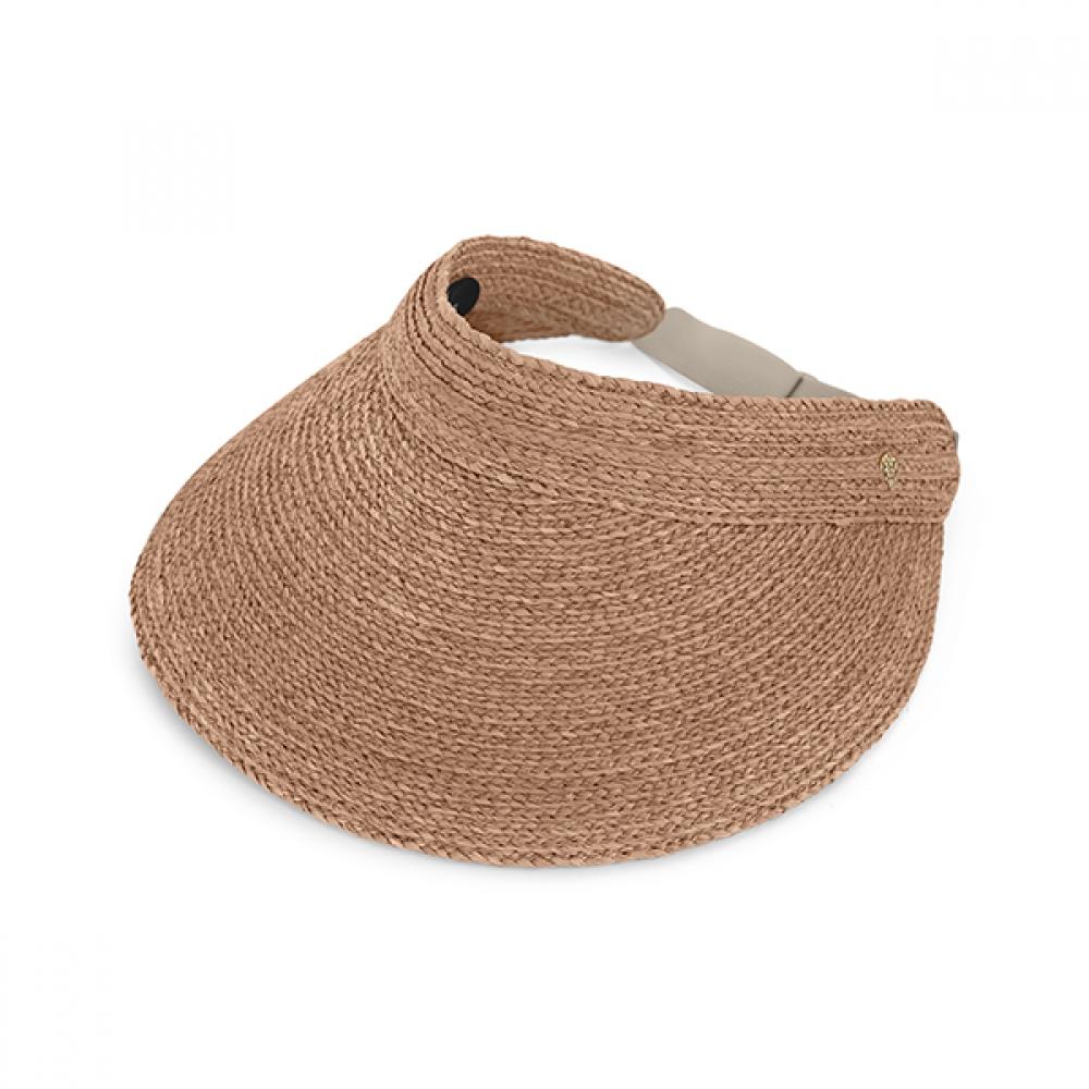 Helen Kaminski Nu Curstin Nuga Visor Suncap Hat50305 HAT50305 NU