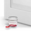 Acryl Türstopper Transparent Zylindrisch Antikollisionspuffer zum Schutz von Wänden und Möbeln Selbstklebender Türstopper