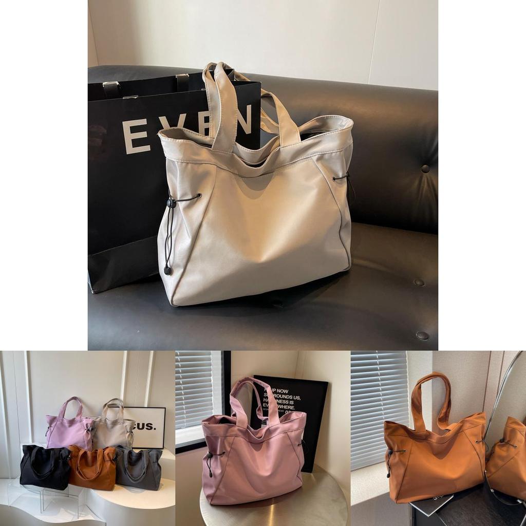 Stylish Canvas Tote Bag For Women Large Capacity Summer Casual Shoulder Bag