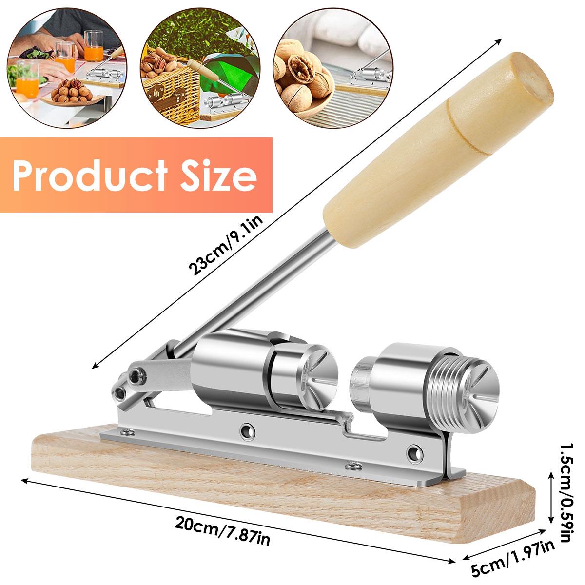 

Pecan Cracker Practical Filbert Walnut Nut Hazelnut Hazel Cracker Nutcracker Clamp Plier Sheller Crack almond Kitchen Clip Tool