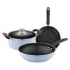 Debo Non-Stick 3-Piece Cookware Set